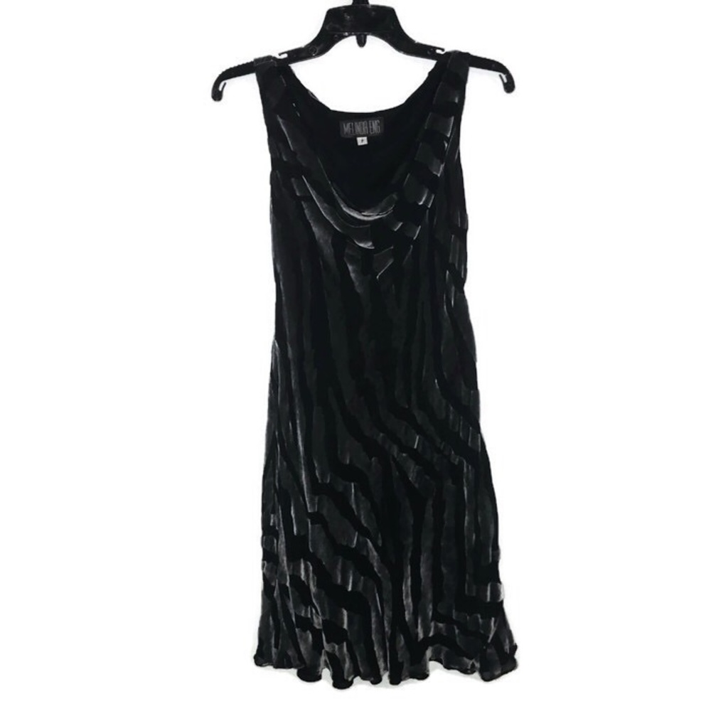 Melinda Eng Women’s Black A-Line Dress NWOT